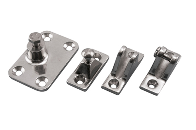 02 Stainless Steel ANGLE DECK HINGE SCREW - Image 1