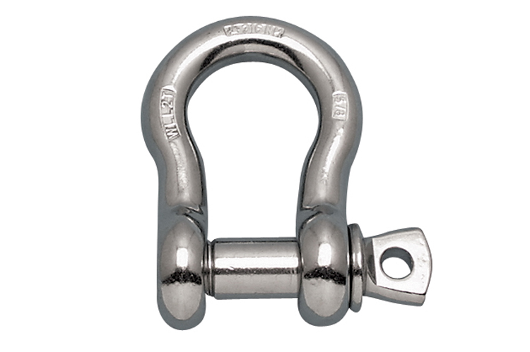 06 Stainless Steel ANCHOR SHACKLE FS 1/2 in. - Image 1