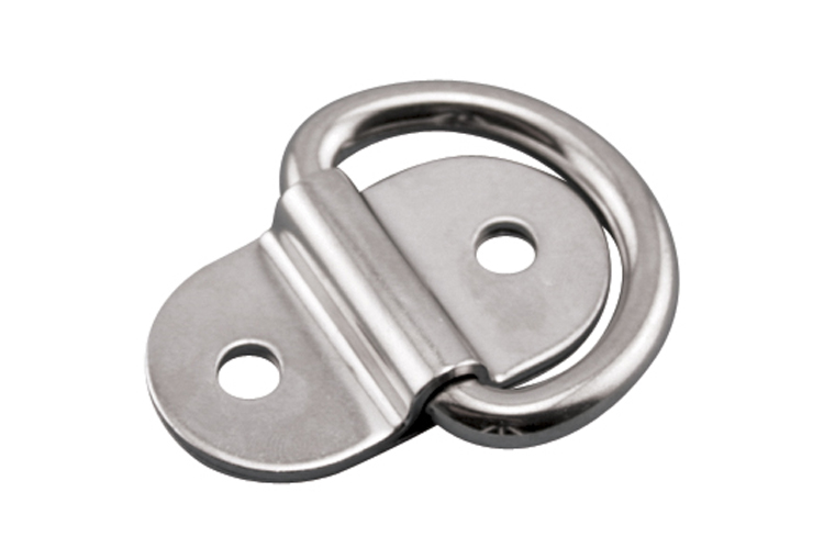 09 Stainless Steel EYE STRAP HD (2 HOLE) 1/2 in. - Image 1