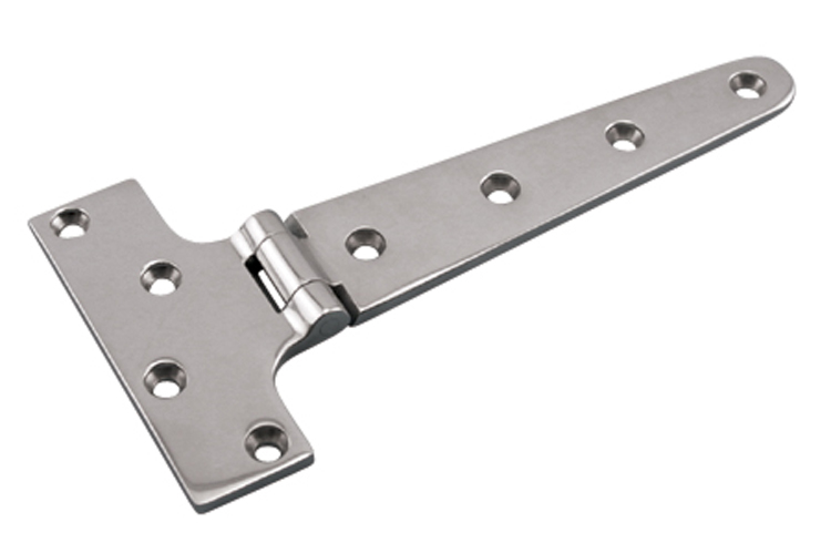 09 Stainless Steel HD STRAP T-HINGE 7 in. - Image 1